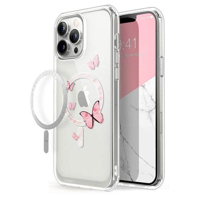 iPhone 13 Pro Max Case - BLASON Halo Slim Clear Protective Cover with MagSafe Compatibility | Perfect for Everyday Use, Work & Travel