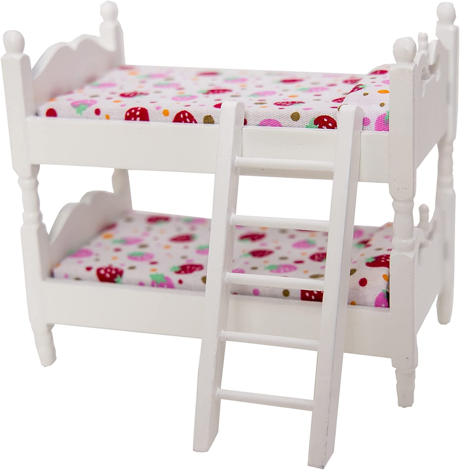 Realistic Miniature Dollhouse Furniture Set - DIY Bunk Bed, Kitchen Accessories & Decor for Dollhouse, Party Kit - Perfect for Miniature House Decor, DIY Projects & Gift Giving