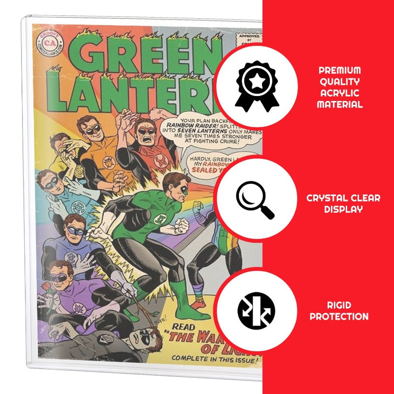 Premium Comic Book Top Loaders - Acid-Free Protection for Modern Comics (2023 Edition) | Perfect for Collecting, Grading & Displaying Valuable Comics