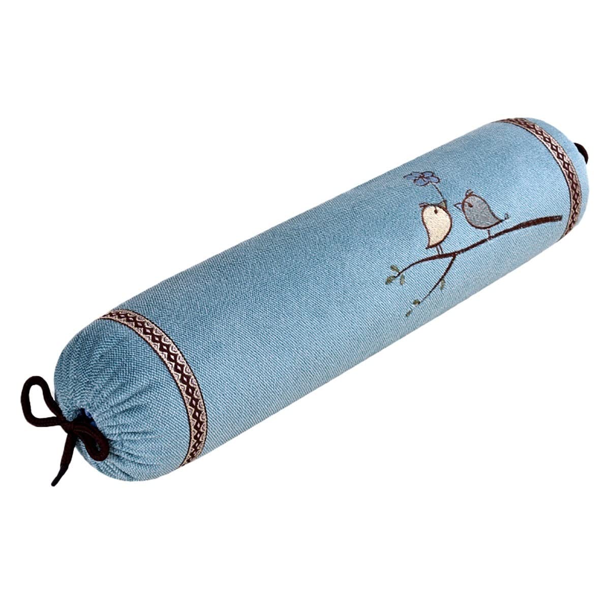 Organic Buckwheat Neck Pillow - Adjustable Cervical Support for Neck Pain Relief, Breathable & Cool Sleep Pillow with Buckwheat Husk Filling (Color: E) - Perfect for Travel, Office & Home Use