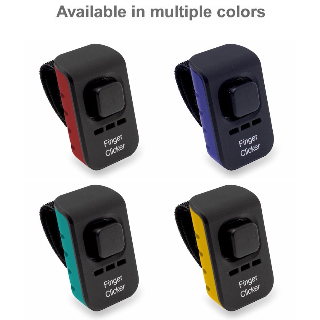 Professional Dog Training Clicker with Audible Sound - Positive Reinforcement Tool for Obedience & Behavior Training - Red Pet Trainer for Puppies & Adult Dogs - Perfect for Home, Outdoor & Classroom Training Sessions