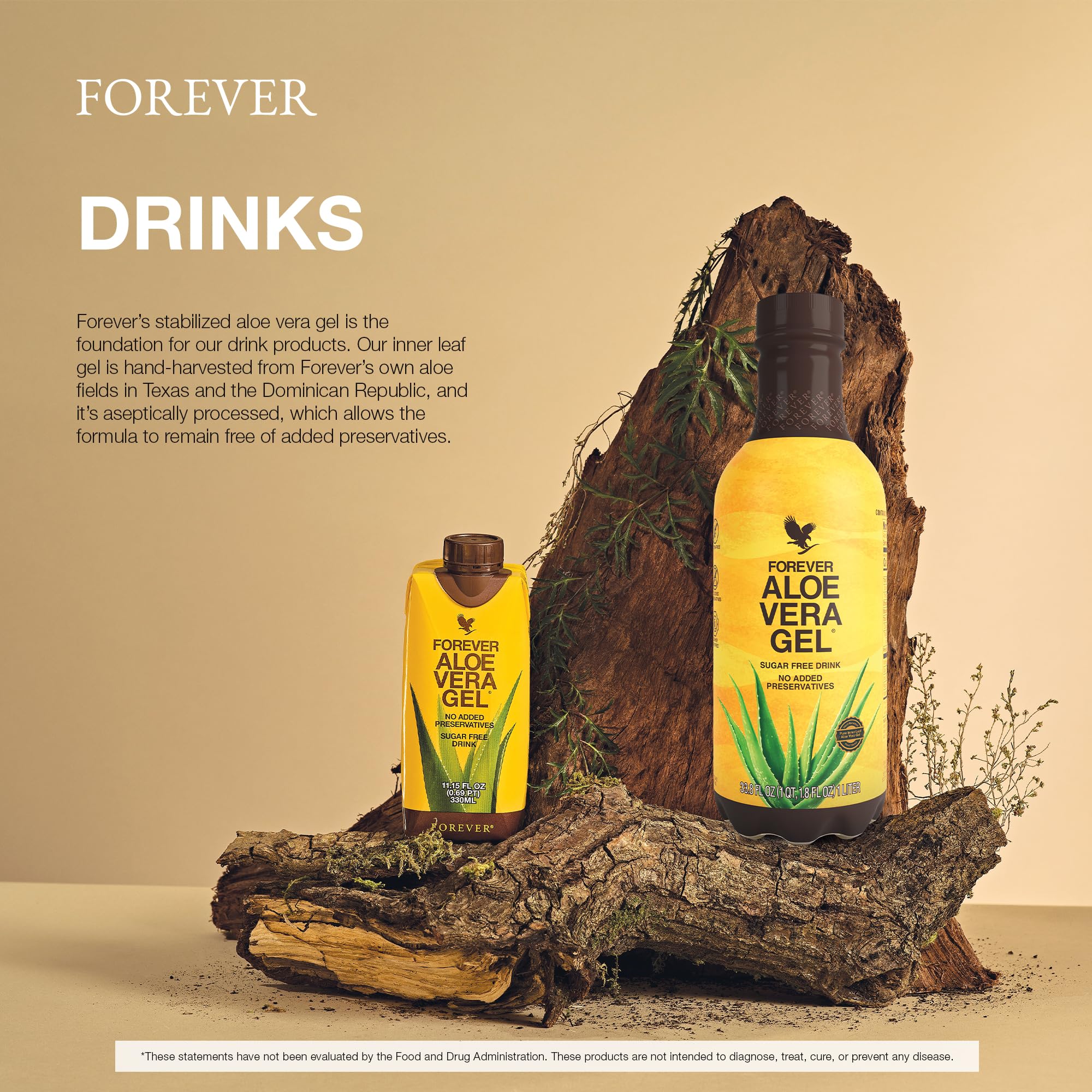 Forever Living Aloe Vera Gel - 99.7% Pure Inner Leaf Juice, Preservative-Free, 33.8 fl oz | Hydrating Skin Care, Sunburn Relief & Hair Treatment for Men & Women
