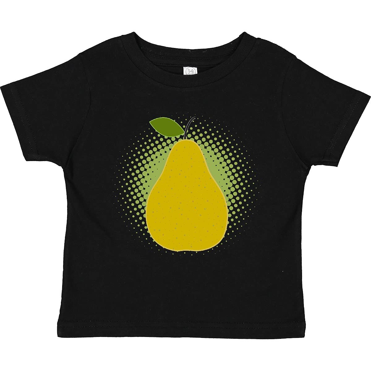 Inktastic Cute Pear Fruit Lover Toddler T-Shirt - Soft Cotton Baby Tee for Boys & Girls - Perfect for Playdates, Daycare & Family Outings
