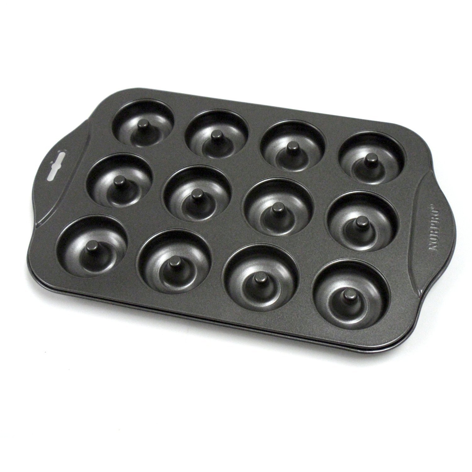 Norpro Nonstick Mini Donut Pan - 6-Cavity Baking Mold for Perfect Homemade Donuts | Great for Parties, Breakfast & Holiday Treats