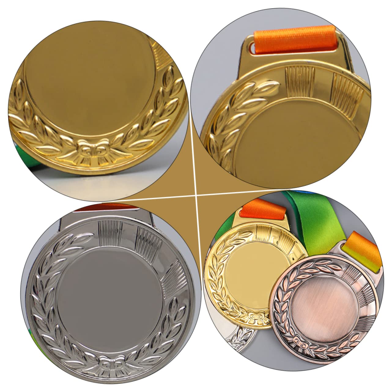 OHPHCALL Kids Sports Medal Toy Set - Award Medals for Football Competition, Track & Field Events - Perfect for School Sports Day, Birthday Prizes & Achievement Rewards