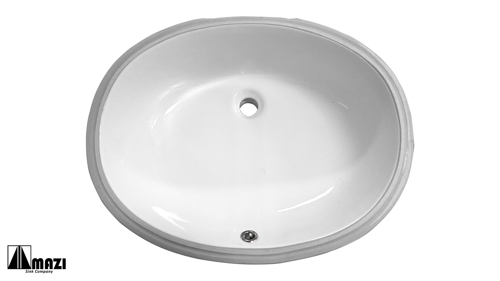 Premium Ceramic Undermount Bathroom Sink - 16x18 Inch White Porcelain Drop-in Vanity Sink with Overflow, Easy to Clean & Durable - Perfect for Modern Bathrooms, Powder Rooms & Guest Baths