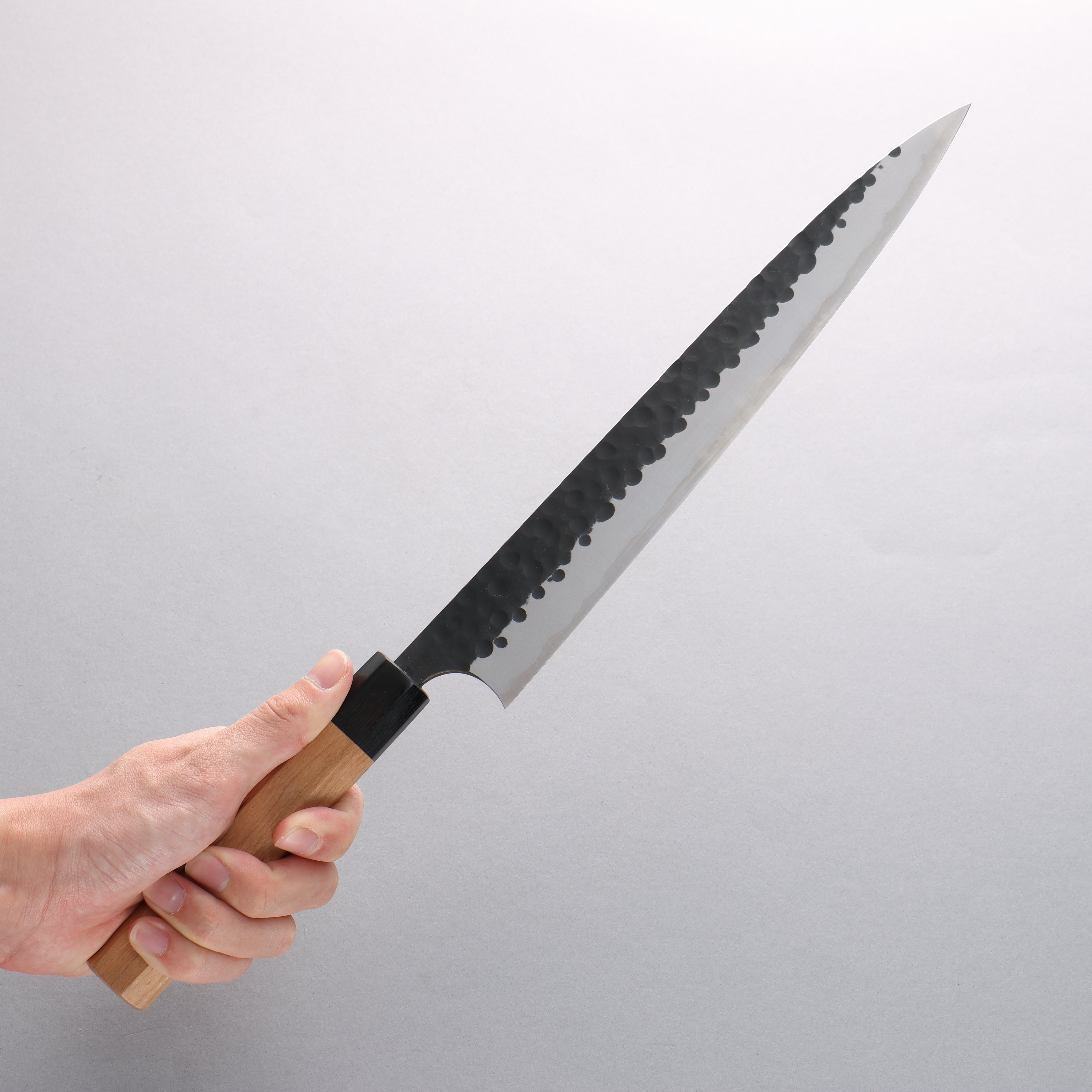Premium Masakage Koishi Blue Super Steel Sujihiki Slicing Knife 270mm with American Cherry Handle - Perfect for Sushi, BBQ & Meat Carving