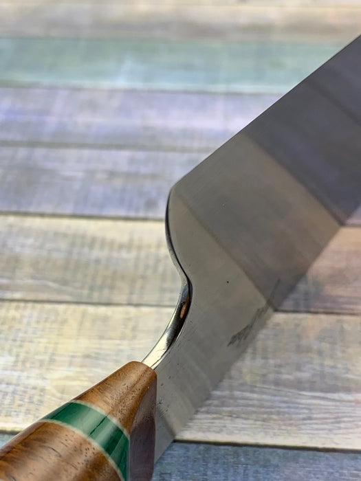 Joe Edson 215mm AEB-L Stainless Steel Euro Style Custom Chef Knife - Professional Kitchen Tool for Slicing, Dicing & Food Prep