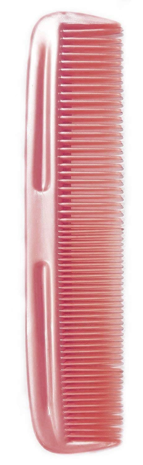 Premium 5-Piece Hair Comb Set for Men, Women & Kids - All Hair Types - Lightweight 15g Peach Combs - Perfect for Styling, Detangling & Travel