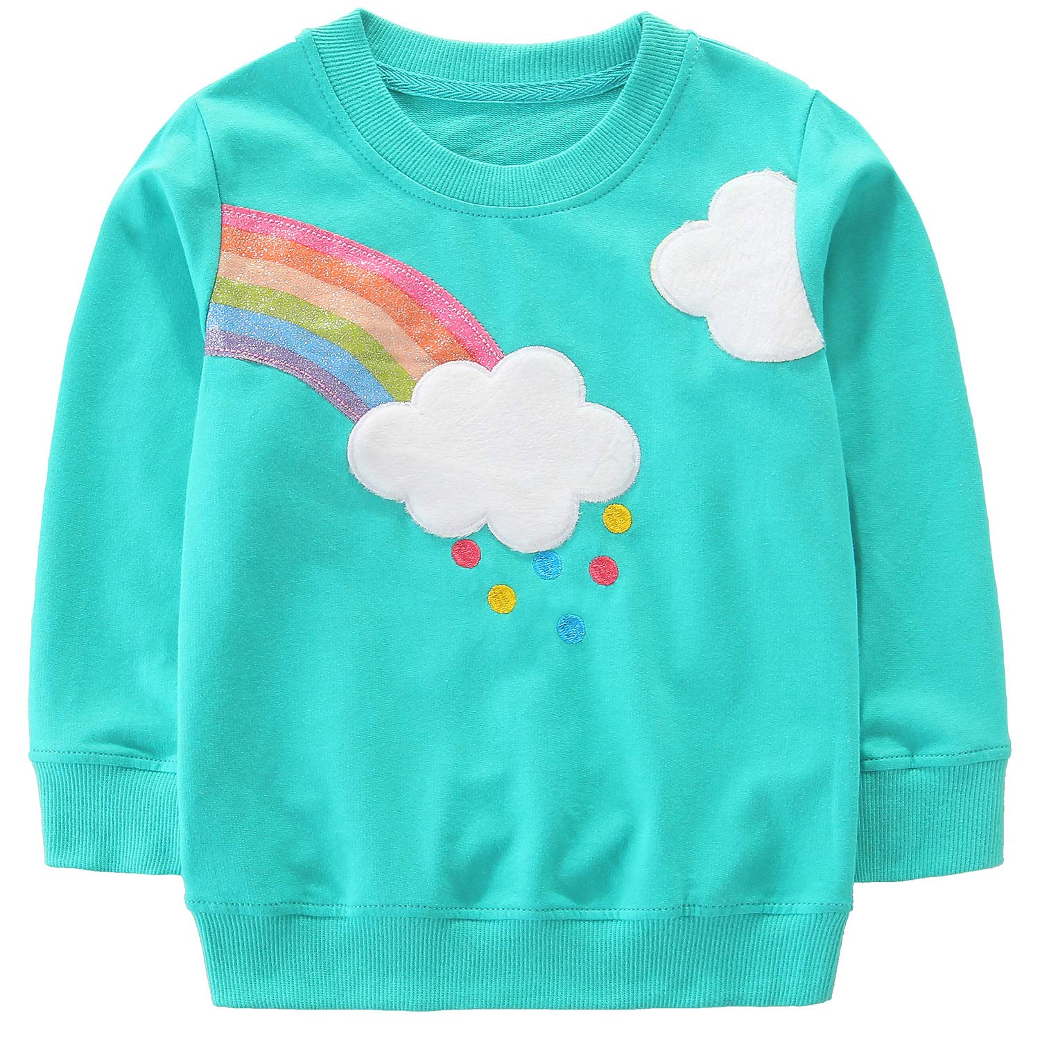 Bumeex Toddler Girl Sweatshirt Outfit - Soft Cotton Crewneck Christmas Top for Baby Girls | Perfect for Holiday Photos, Family Gatherings & Winter Playdates
