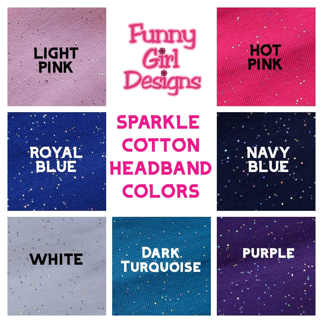 Custom Embroidered Softball Patch Cotton Stretch Headband - Personalized with Player Name & Team Colors - Perfect for Games, Practice & Team Spirit Accessories