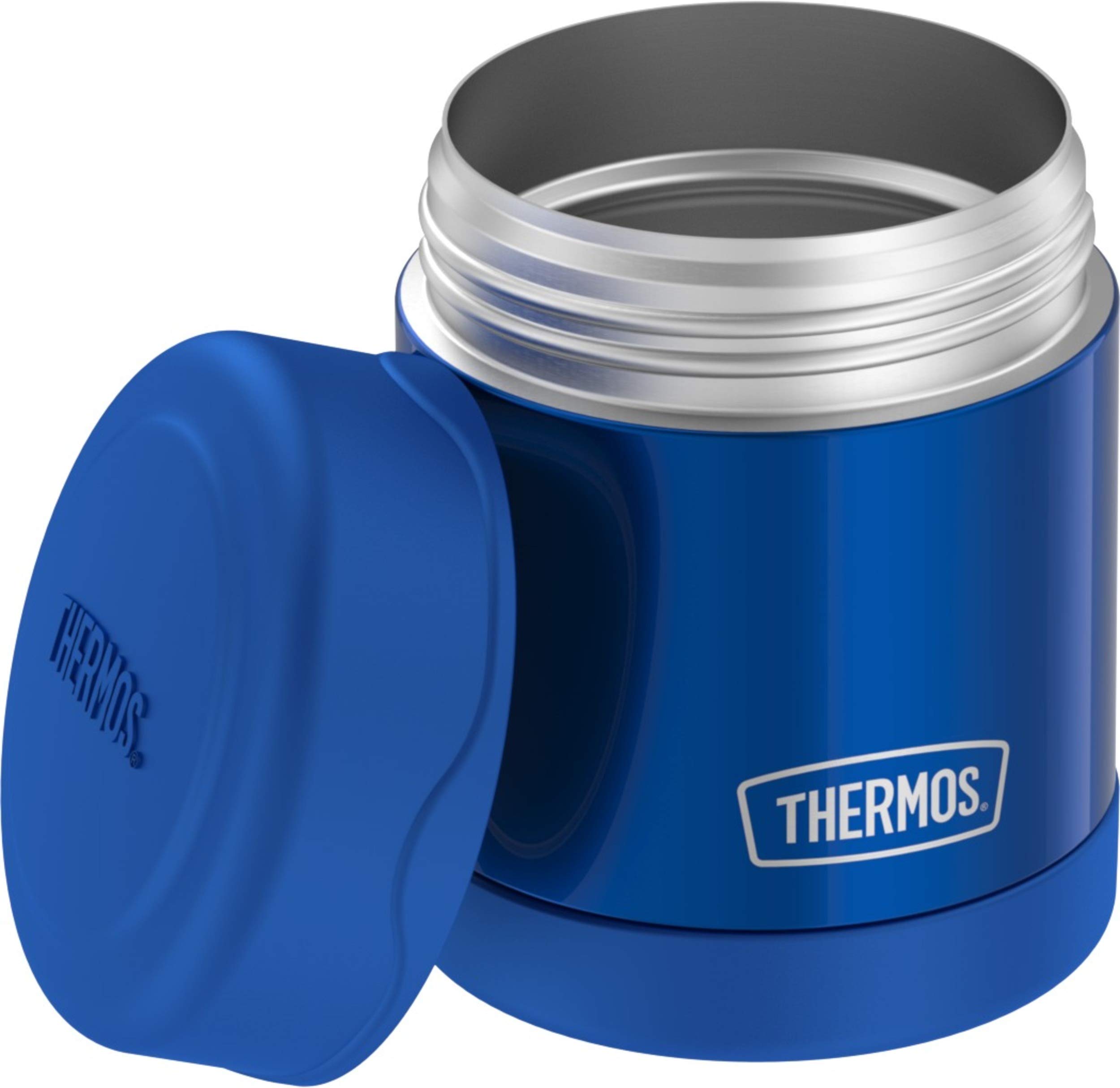 Thermos Funtainer 10oz Stainless Steel Vacuum Insulated Kids Food Jar - Leak Proof Lunch Container for School, Picnics & Travel - Blue