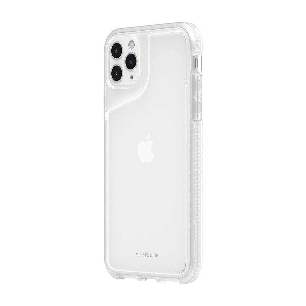 Griffin Survivor Strong GIP-027-CLR Rugged Case for Apple iPhone 11 Pro Max - Clear Protective Cover | Shockproof, Drop Proof, Military Grade Protection | Perfect for Outdoor, Work & Daily Use