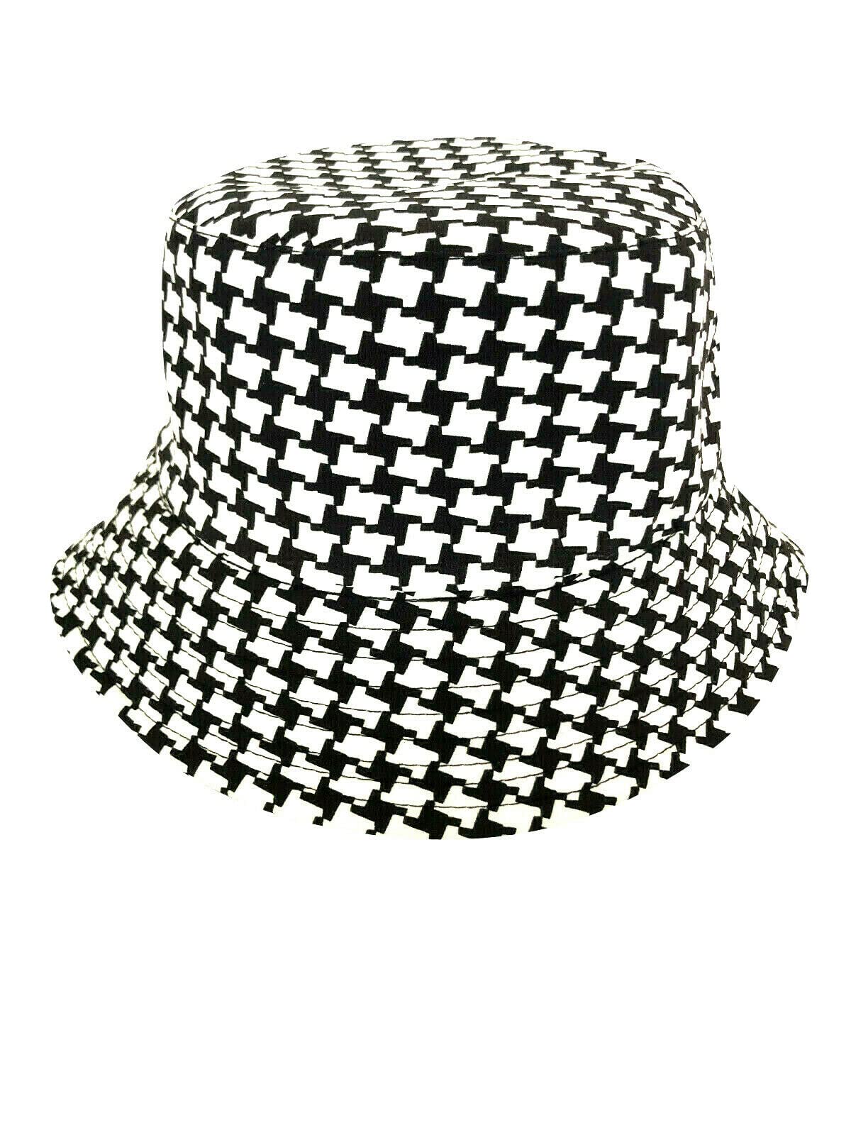 Reversible Bucket Hat for Women - Summer Travel Fisherman Beach Sun Hat, Packable & Lightweight - Perfect for Beach Vacations, Outdoor Adventures & Daily Sun Protection
