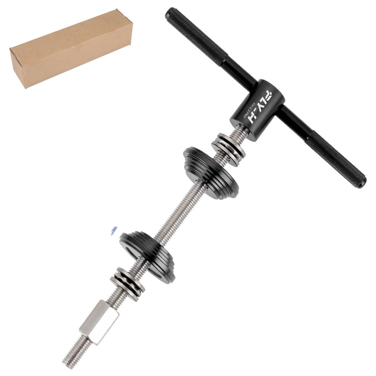Professional Bike Bottom Bracket Bearing Installation & Removal Tool Kit - Bicycle BB Axle Press, Headset Bearing Press Tool Set for DIY Bike Repair & Maintenance - Perfect for Home Mechanics & Bike Shops