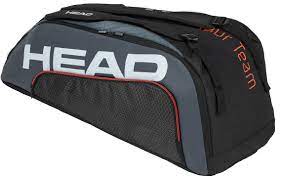 Head Tour Team 9R Supercombi Tennis Bag - Lightweight Durable Racquet Backpack for Tennis Players & Coaches - Perfect for Tournaments, Practice & Travel