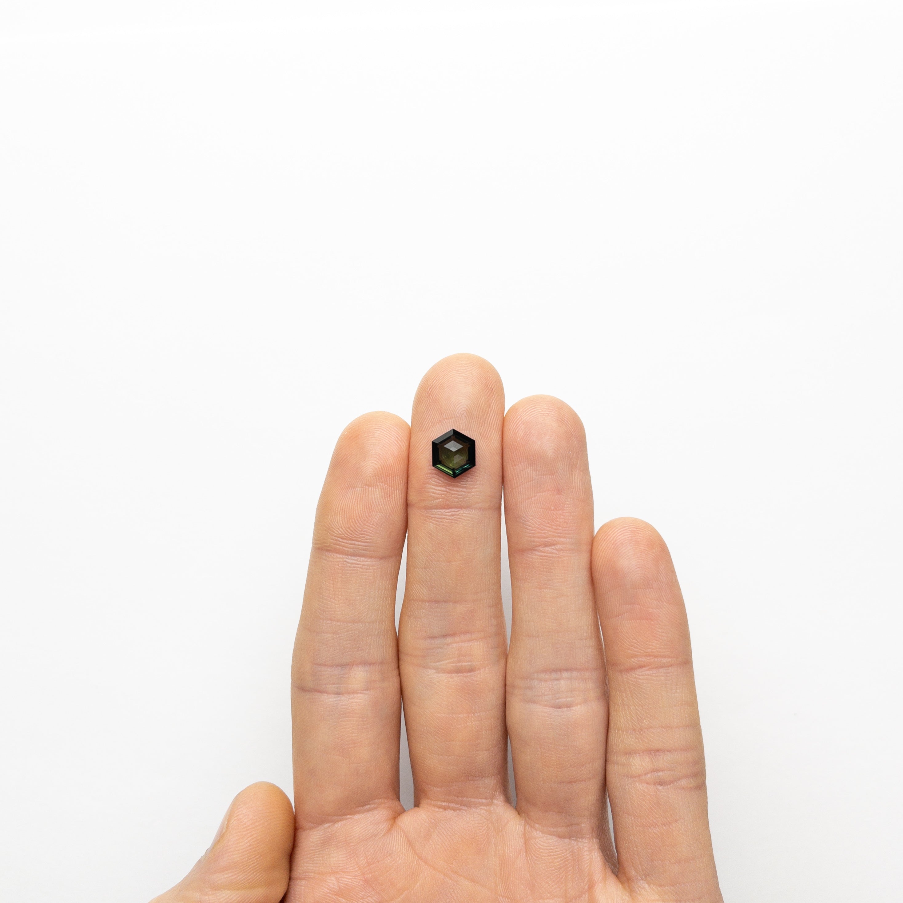 2.11ct Natural Hexagon Double Cut Blue Sapphire Gemstone - 8.94x7.70x4.00mm for Jewelry Making, Engagement Rings & Fine Collections