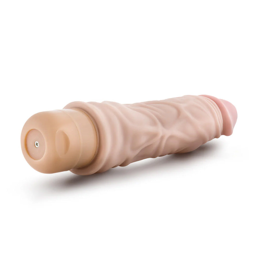 Realistic 8.5 Inch Vibrating Dildo - Dr. Skin Cock Vibe with 10 Powerful Modes for Couples & Solo Play - Perfect for Bedroom Fun, Adult Toys Collection & Sensual Exploration