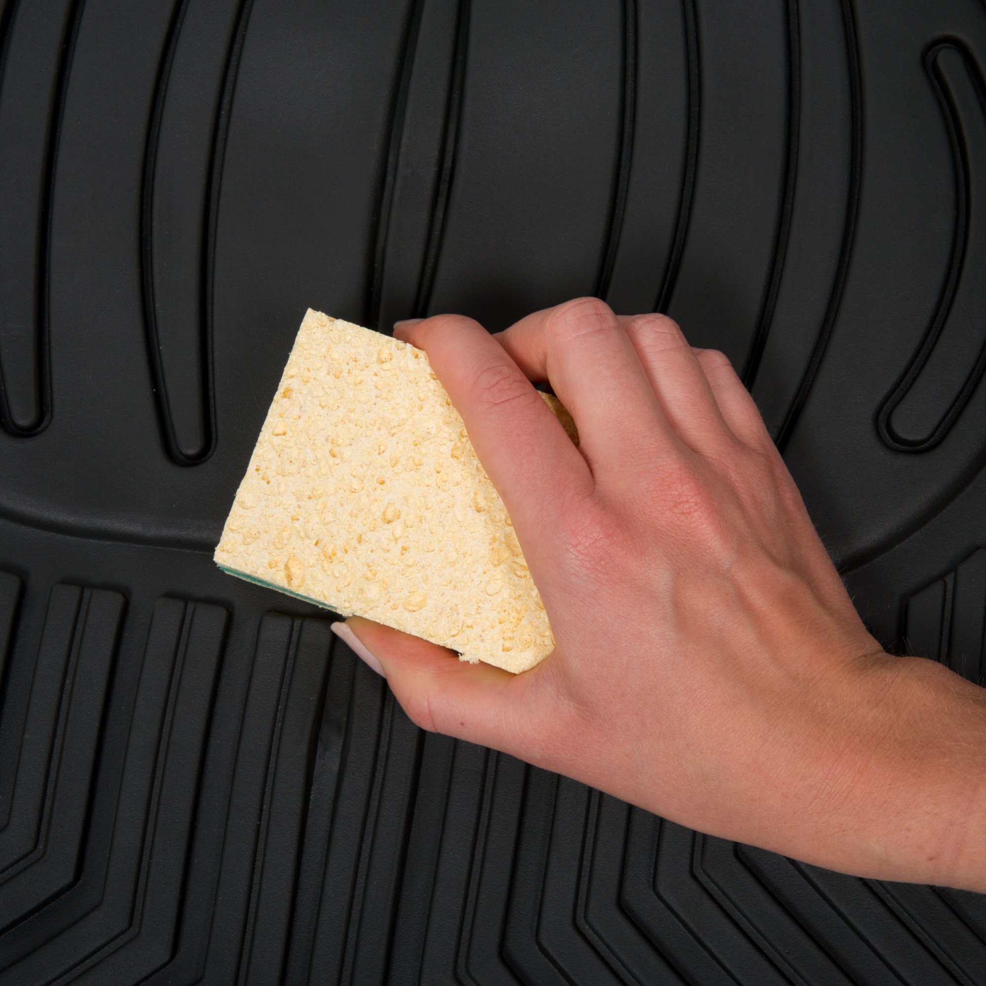 765216 Non-Slip Car Floor Mat - Waterproof & Durable for SUVs, Trucks & Sedans | Perfect for All-Weather Protection & Easy Cleaning