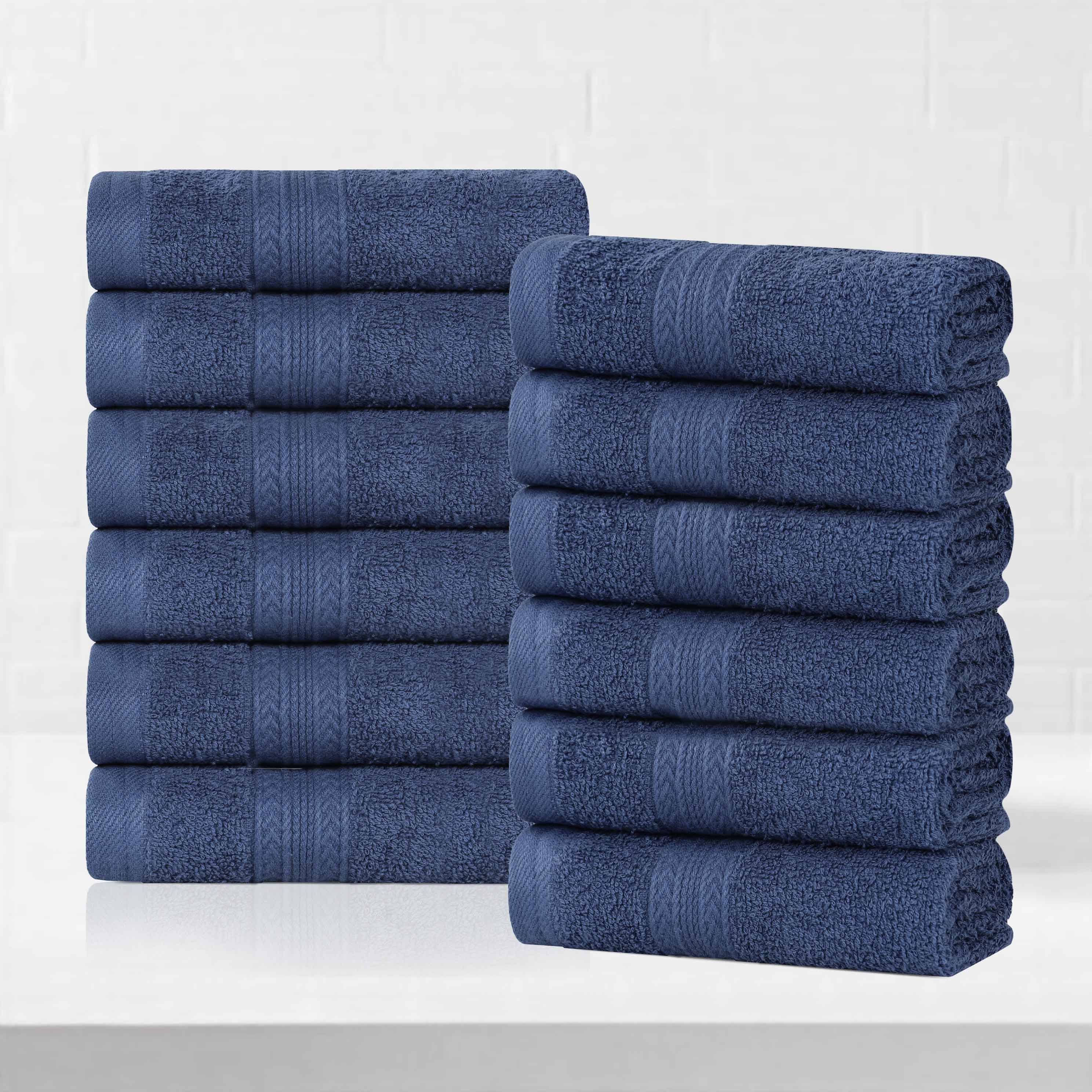 Premium Eco-Friendly Ring Spun Cotton Towel Set - Soft, Absorbent & Sustainable Bath Towels for Spa, Gym & Luxury Home Use