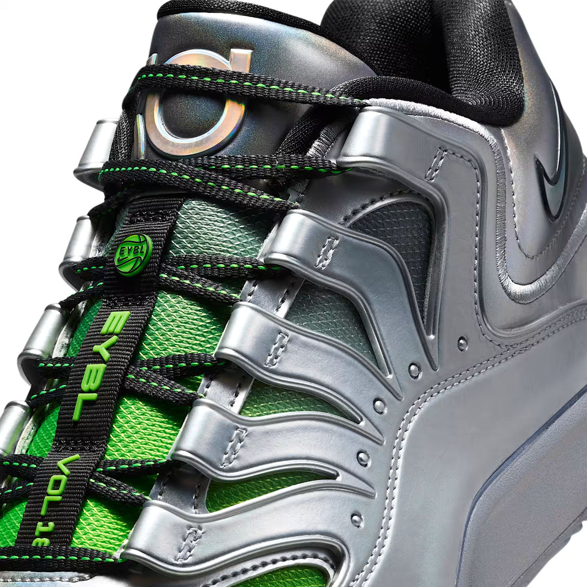 Nike KD18 EP EYBL Basketball Shoes - Men's Size 10 Black/White (IF2518-001) | High-Performance Court Sneakers for Basketball Training & Games