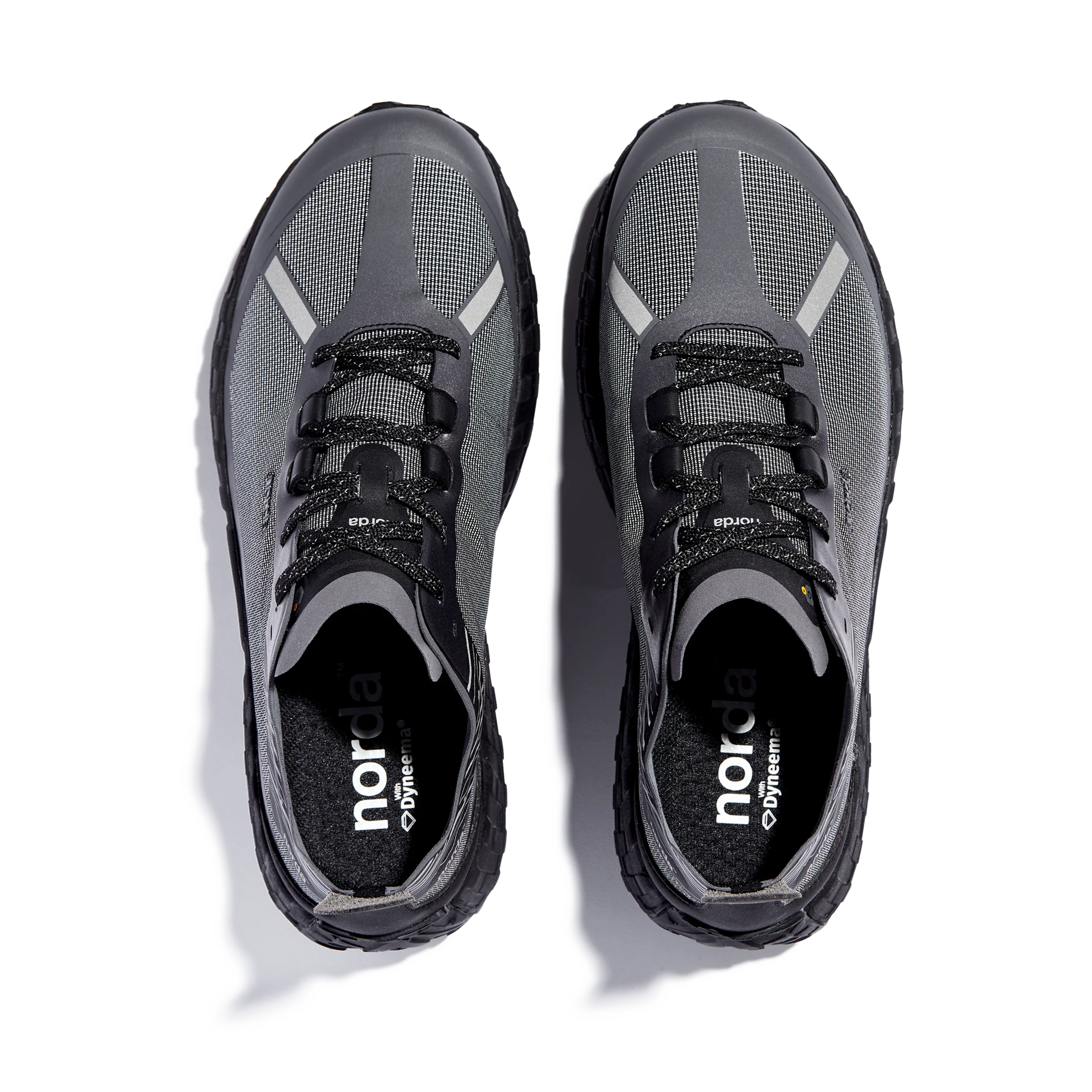 Norda Men's 001 G+ Spikes Trail Running Shoes - Lightweight Hiking Boots for Men with Superior Traction | Perfect for Mountain Trail Running & Outdoor Adventures (Black)