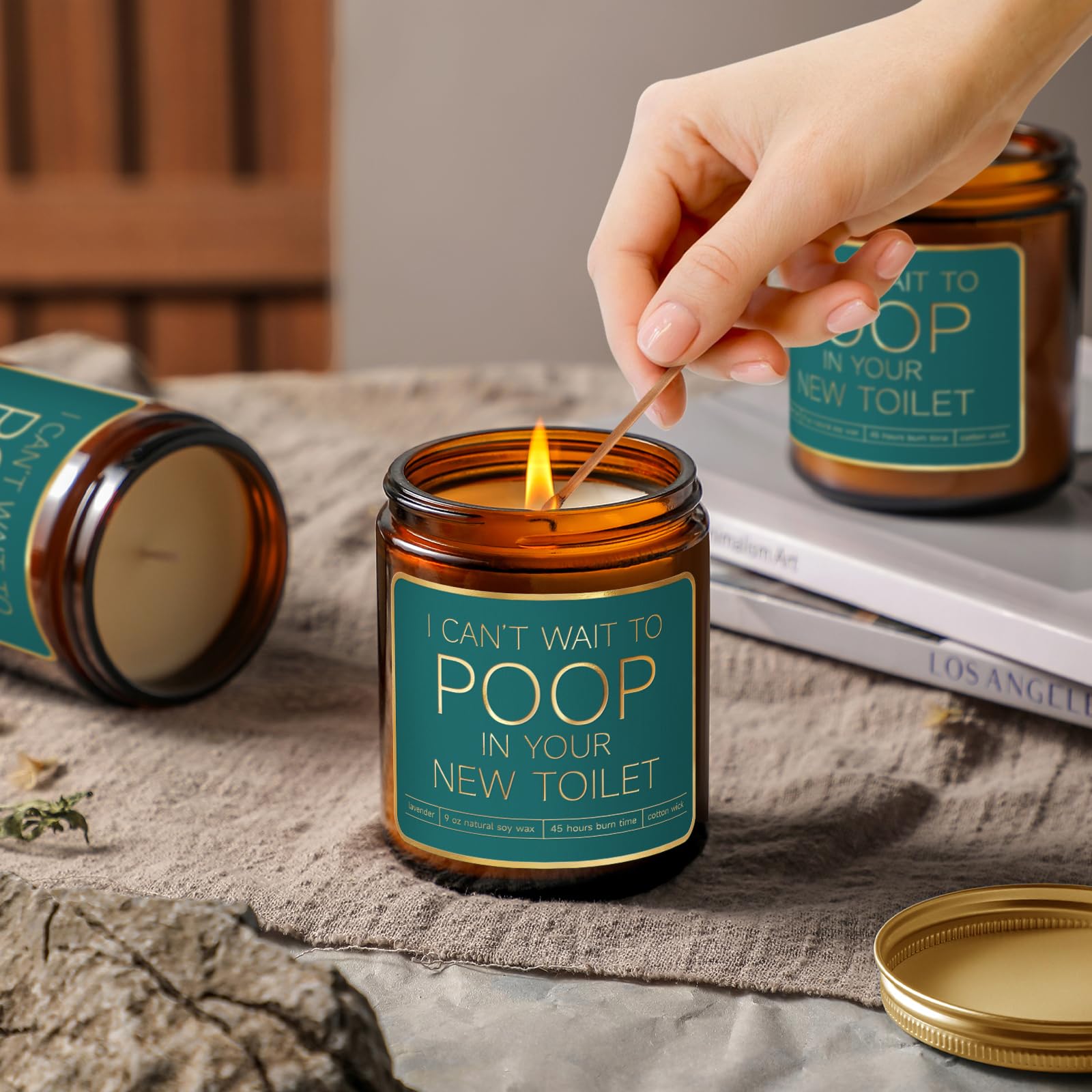 Best Housewarming Gifts for Women & Couples - Unique New Home Gift Ideas with Scented Candle | Perfect for House Parties, First Home Celebrations & Welcome Presents