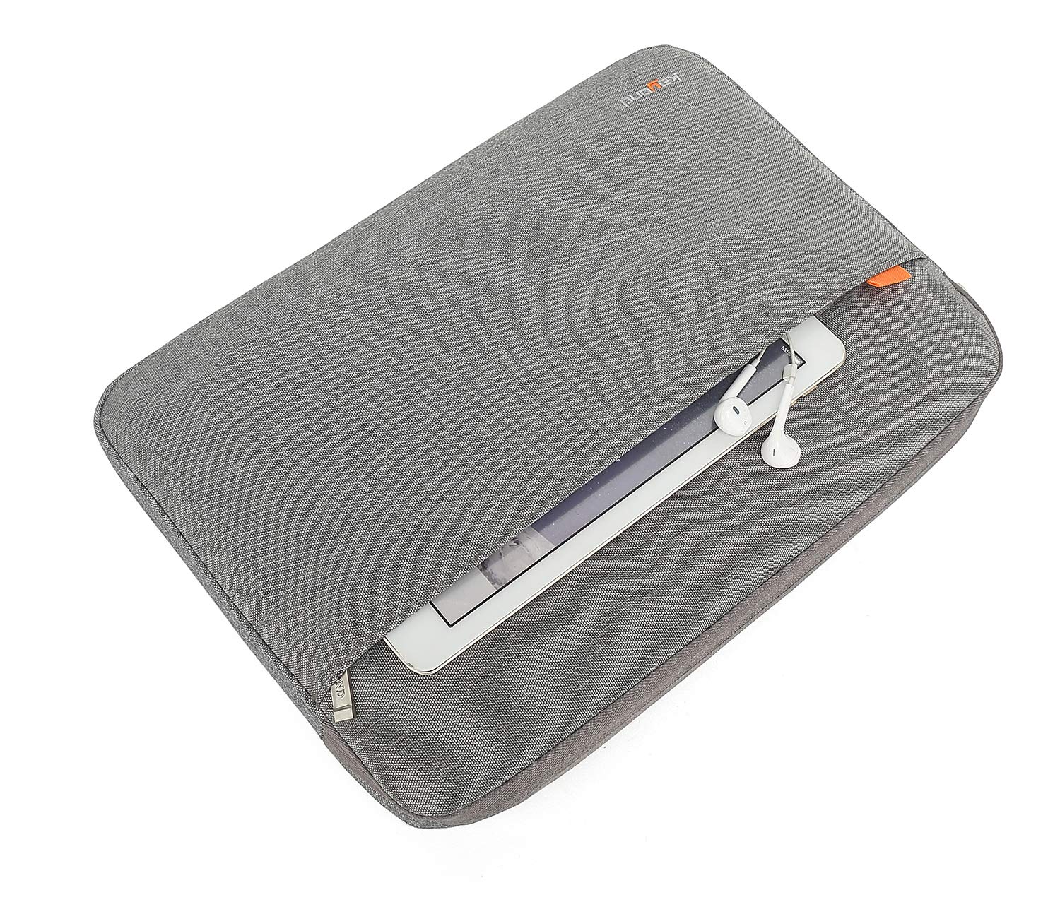 360° Protective 15-16 Inch Laptop Sleeve Case for MacBook Pro 15.4 (2012-2016) & MacBook Pro 16 | Water Resistant Notebook Bag with Shockproof Padding | Perfect for Travel, Office & School Use - Gray