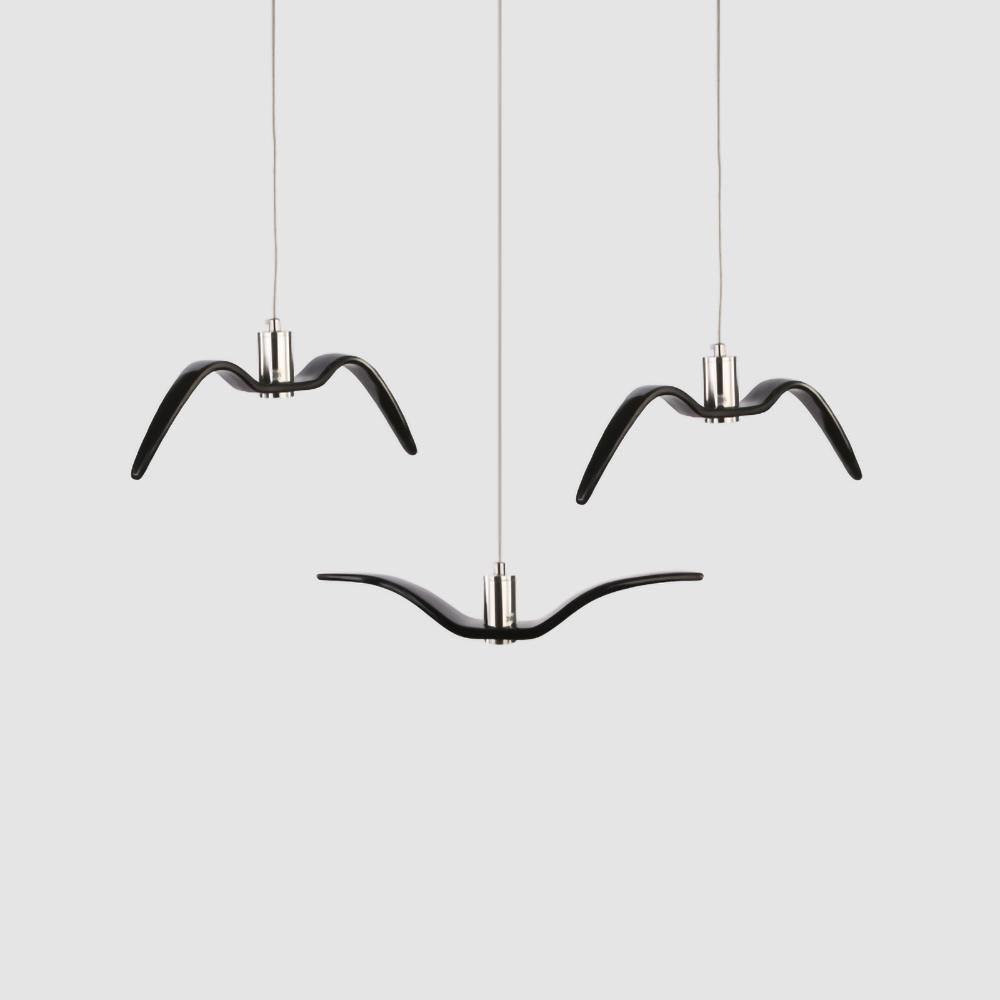 Aviara Modern LED Pendant Light Fixture - Dimmable Hanging Chandelier for Kitchen Island, Dining Room & Bedroom Lighting