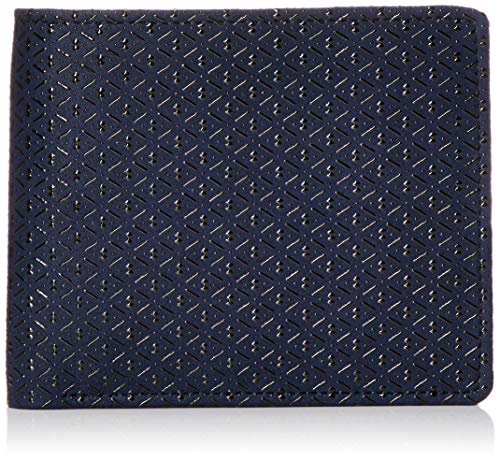 Navy Blue Deerskin x Black Lacquer Gourd Pattern 2006-04-007