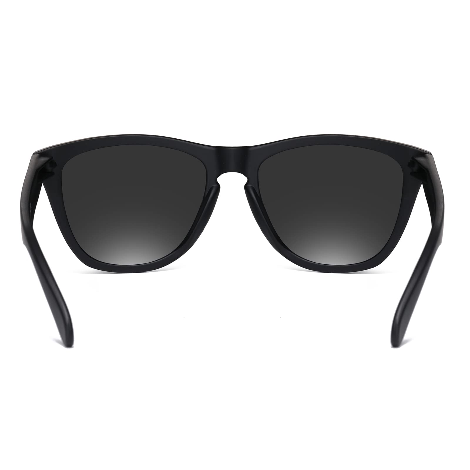 Mirrored Polarized Sunglasses for Running & Fitness - Round & Square UV400 Protection Sunglasses for Men & Women - Perfect for Outdoor Sports, Driving, and Beach Activities