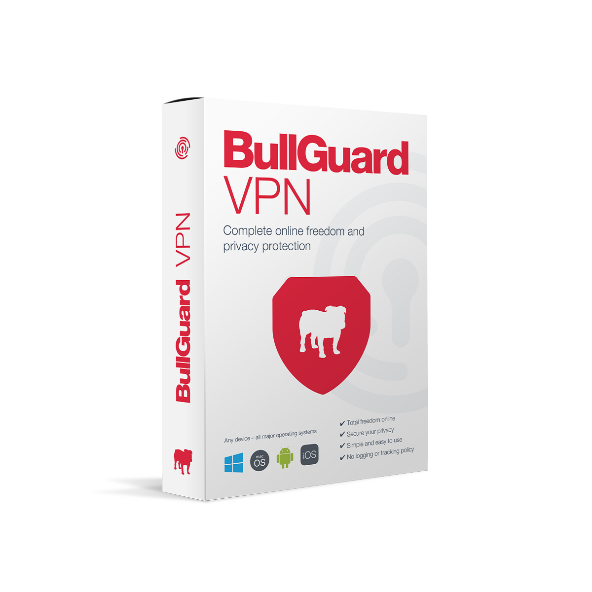 BULL GUARD VPN - 1 Year Subscription for 6 Devices | Electronic Download | Secure Online Privacy & Fast Streaming