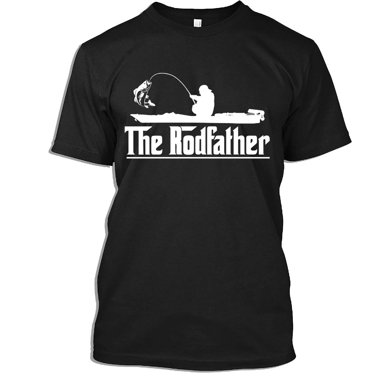 The Rodfather Fishing T-Shirt - Best Gift for Anglers & Outdoorsmen