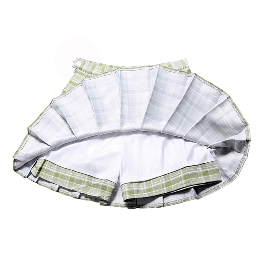 High Waist Tennis Skirt with Built-in Shorts - Cheerleader & School Sports Pleated Skirt for Women - Perfect for Volleyball, Cheerleading, Gym & Casual Wear