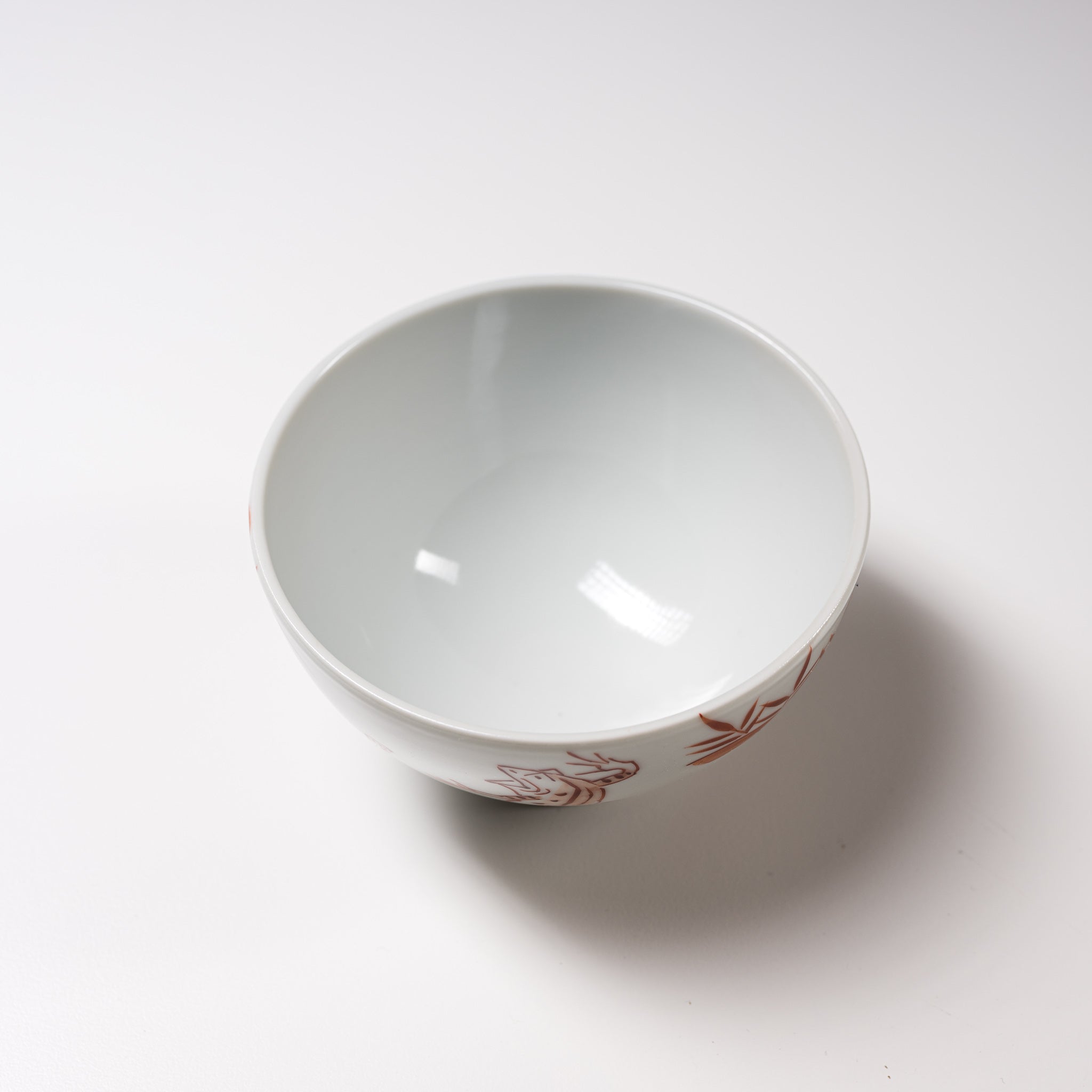 Handmade Kyoto Kiyomizu Ware Kumidashi Tea Cup - Red Kozanji Design, Authentic Japanese Ceramic for Matcha, Sencha & Tea Ceremonies - Perfect Gift for Tea Lovers & Zen Decor