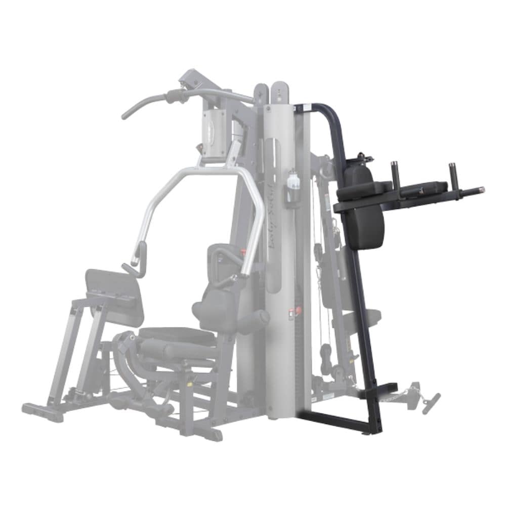 Body Solid GKR9 Vertical Knee Raise Attachment - Heavy Duty Ab & Core Workout Equipment for Home Gym & Fitness Training - Perfect for Strength Training, CrossFit & Functional Exercises