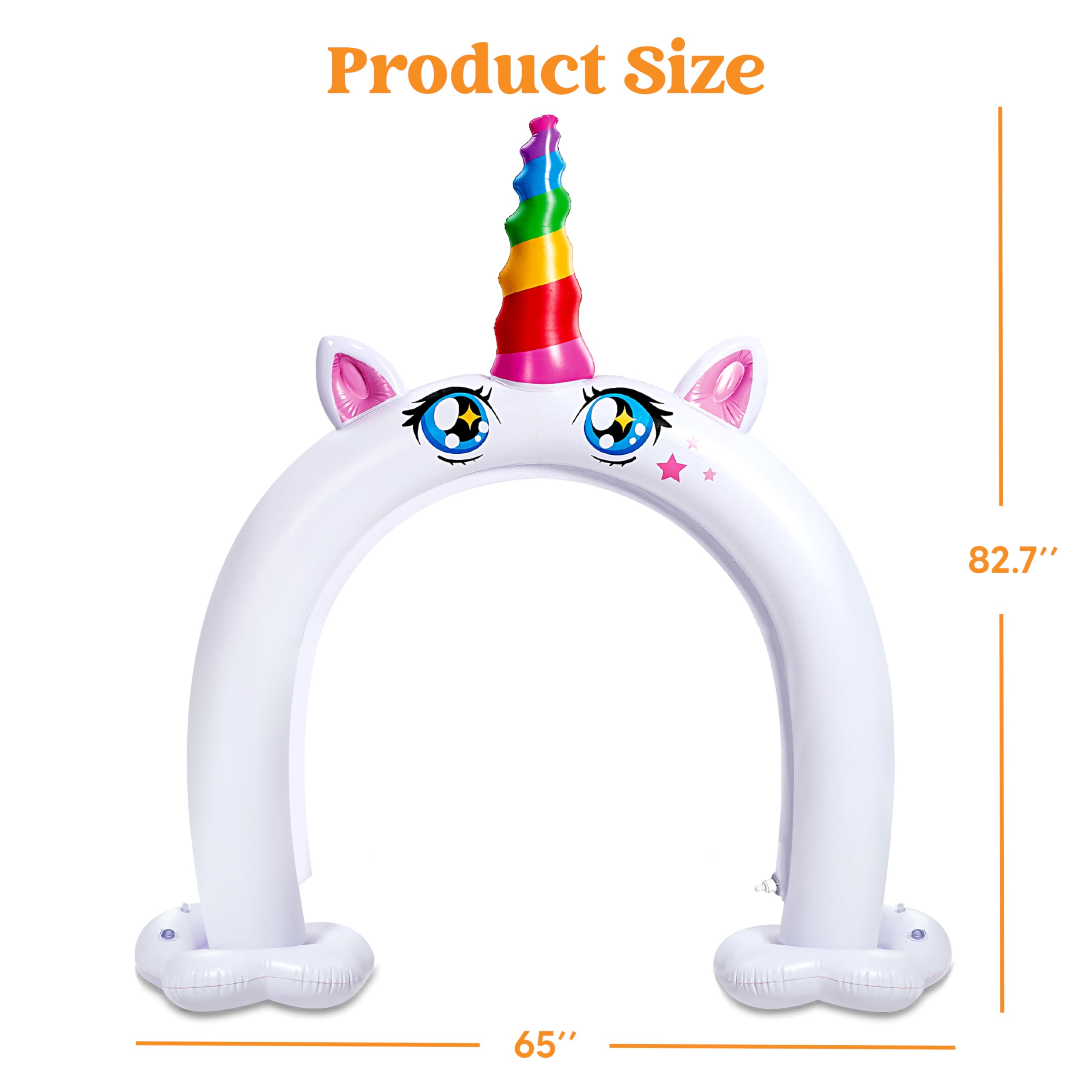 Sloosh Inflatable Unicorn Sprinkler Arch - 82