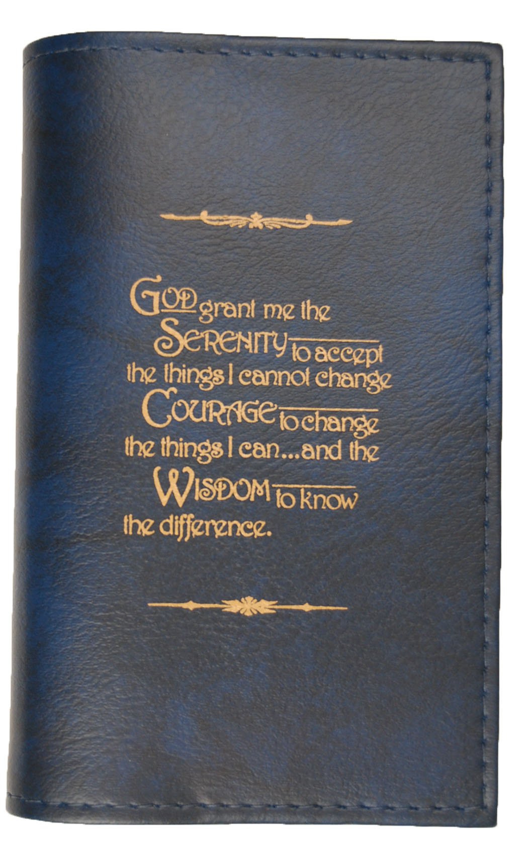Alcoholics Anonymous AA Big Book Softcover - Serenity Prayer Edition in Blue | Recovery & Sobriety Support for 12-Step Programs