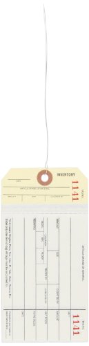 Aviditi Carbonless Inventory Tags - 8 6/4