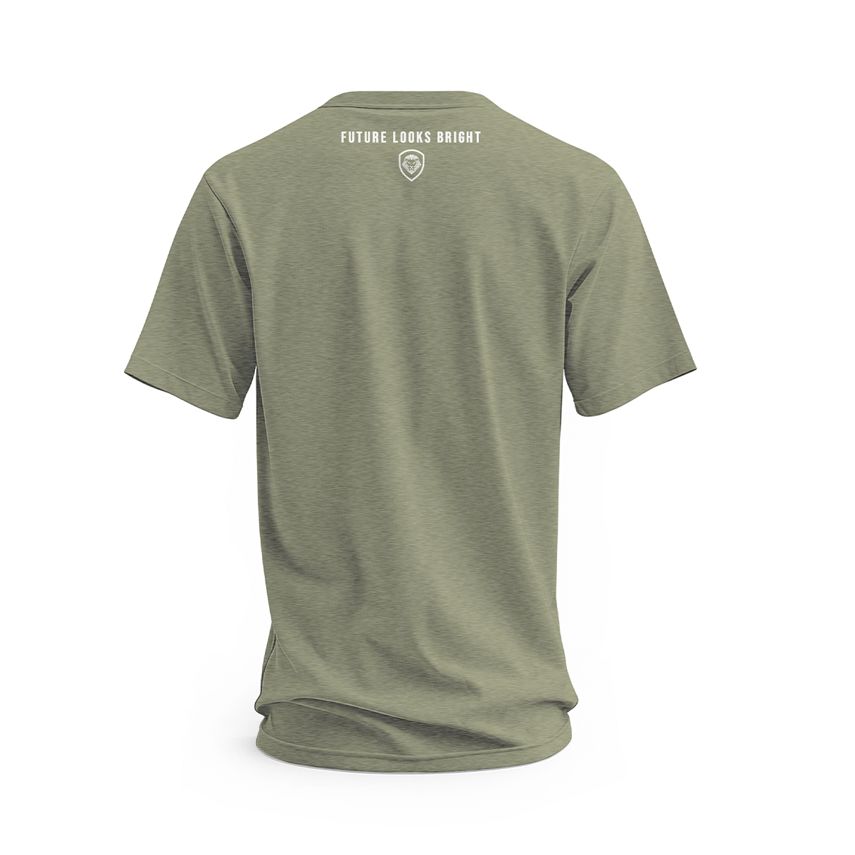 Valuetainment FLB Short Sleeve T-Shirt for Men - Olive Green Casual Shirt | Comfortable Cotton Tee for Everyday Wear, Work & Outdoor Activities