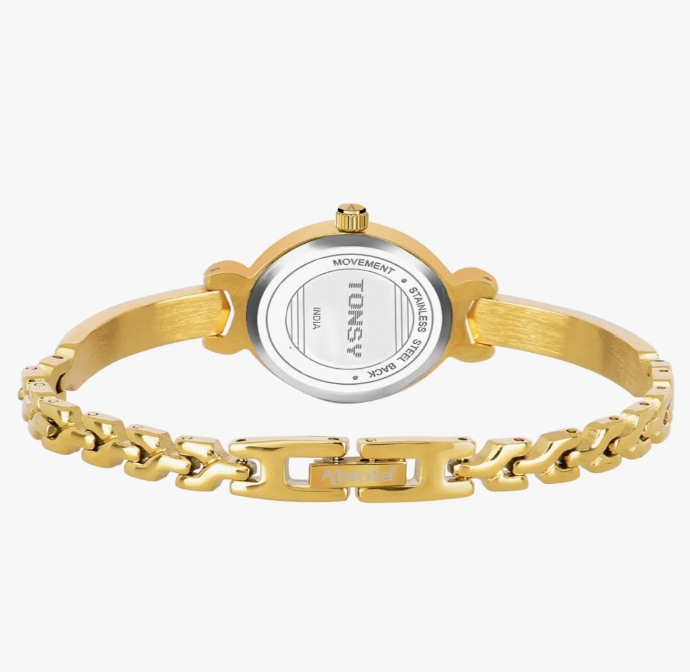 SS Collection Gold Bangle Analog Black Dial Women's Watch WD9TF - Elegant Fashion Accessory for Daily Wear, Office & Special Occasions