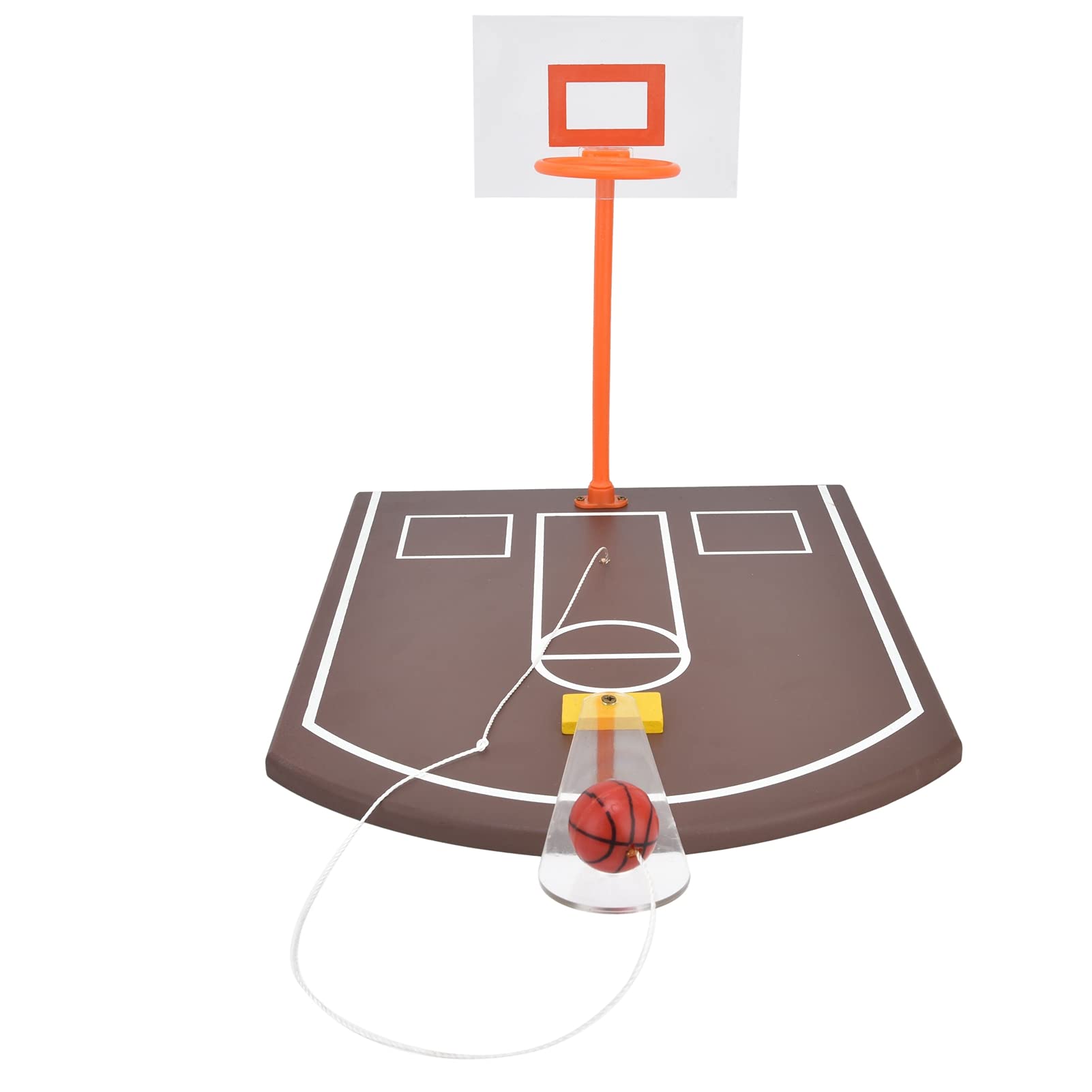 LAJS Adjustable Height Basketball Hoop Stand - Portable Desktop Basketball Shooting Game for Kids & Adults - Fun Stress Relief Toy for Home, Office, Party & Outdoor Play