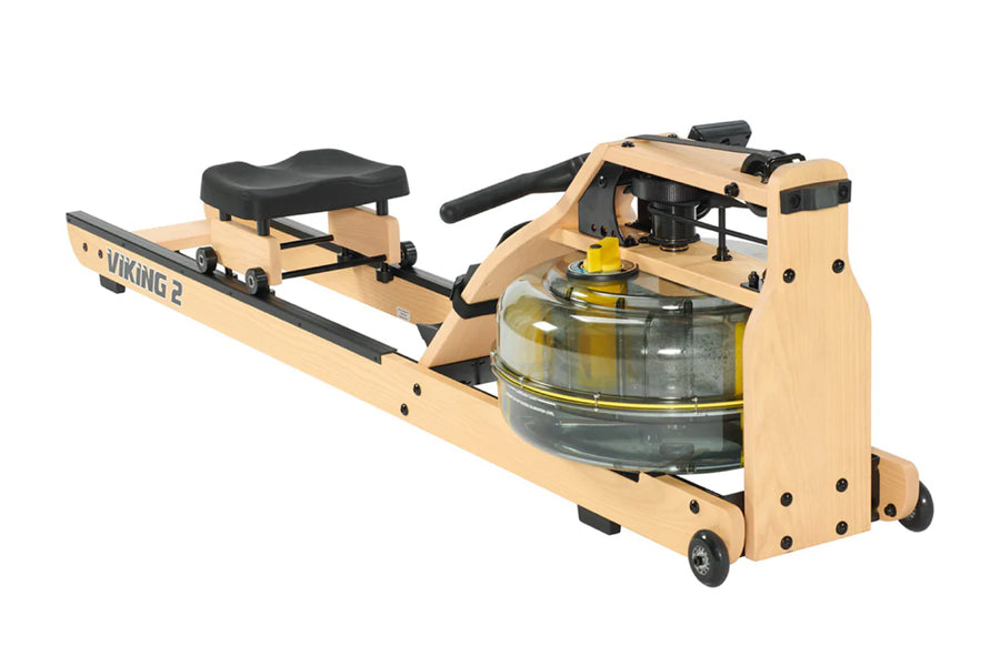 FluidRower Viking 2 Plus Select Fluid Rower - Premium Home Rowing Machine for Full Body Workout | Perfect for Indoor Fitness & Cardio Training