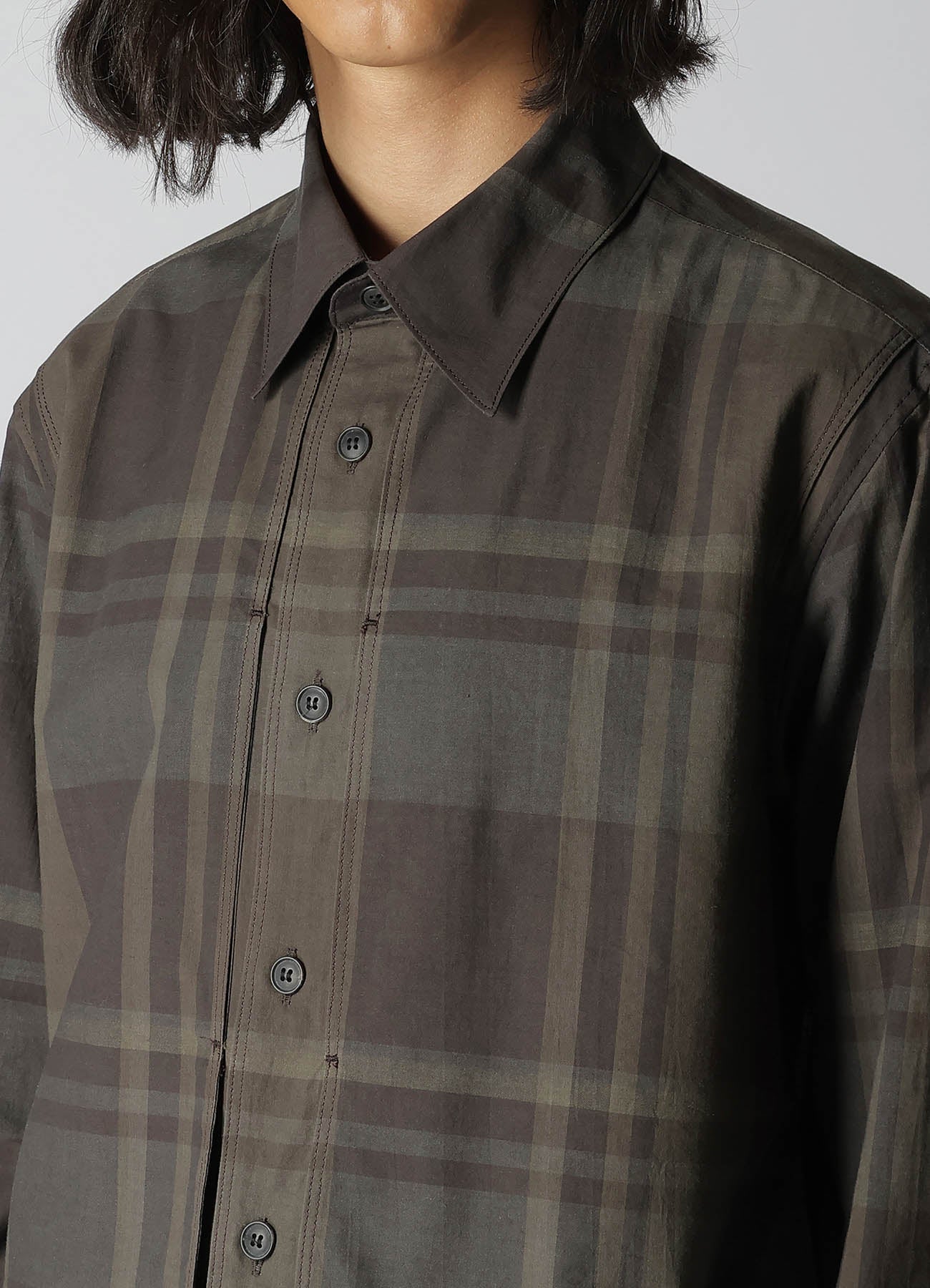 Premium Cotton Silk Blend Plaid Pocket Shirt for Men & Women - Perfect for Office Wear, Casual Outfits & Special Occasions