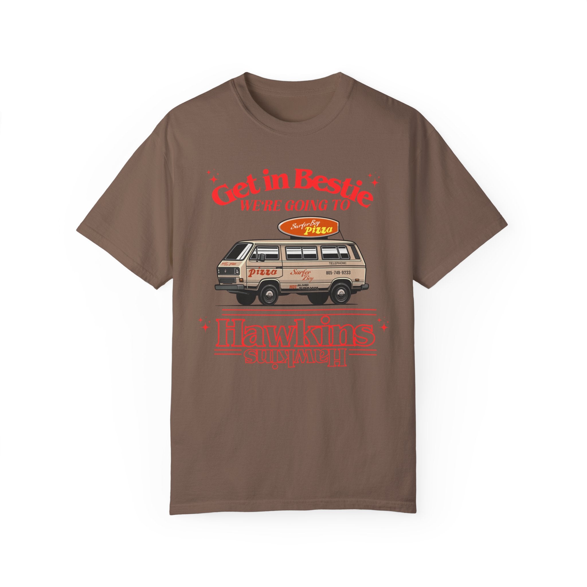 Best Friends Matching T-Shirts - Stranger Things Inspired Hawkins Shirt for Couples & Friends - Perfect for Halloween, Cosplay & TV Show Fans
