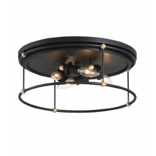 Minka Lavery 1040-677 Westchester County 4-Light Flush Mount Ceiling Light - 17