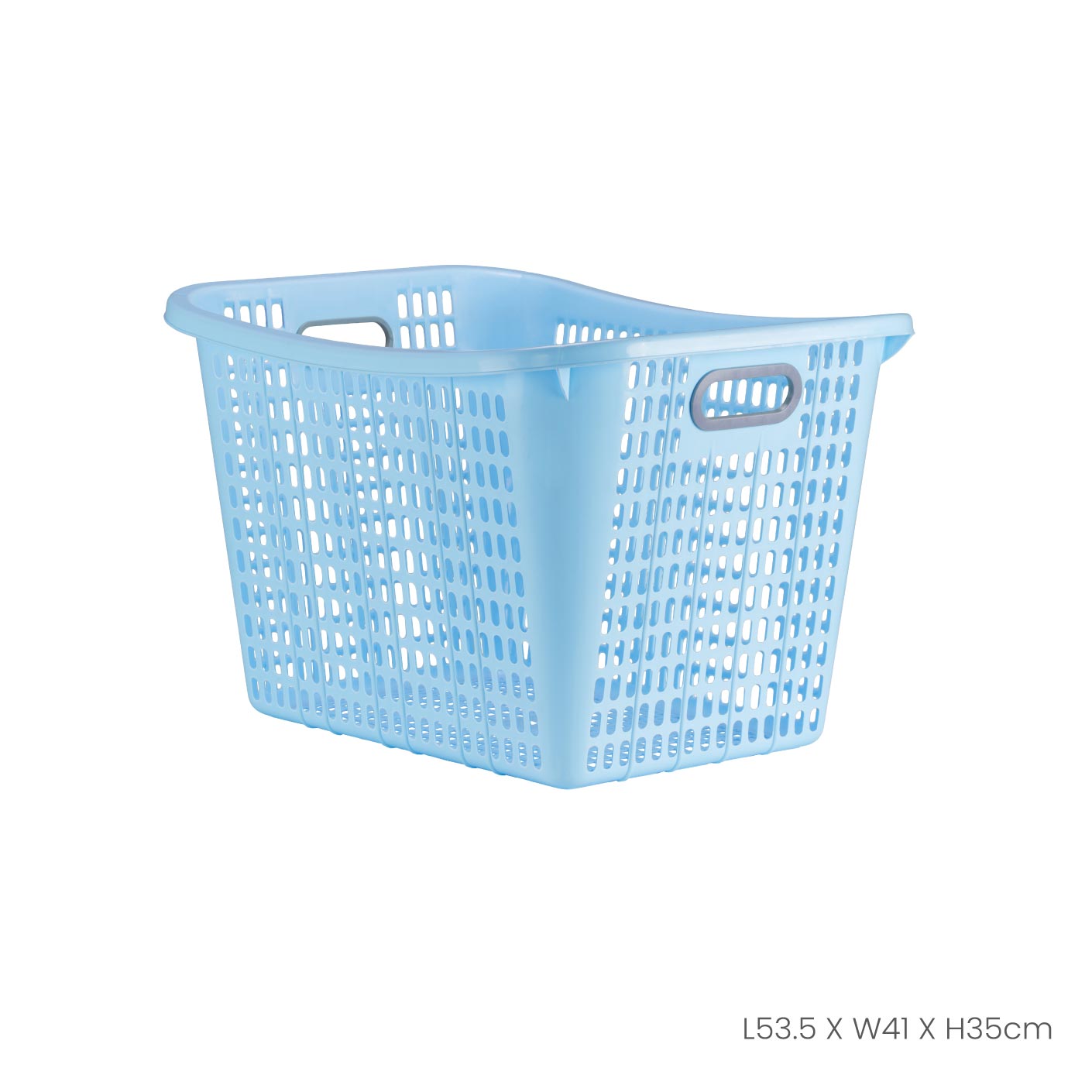 Large Foldable Laundry Basket with Handles - Heavy Duty Collapsible Clothes Hamper for Laundry Room, Dorm, Bedroom - Space Saving Storage Organizer (4315)