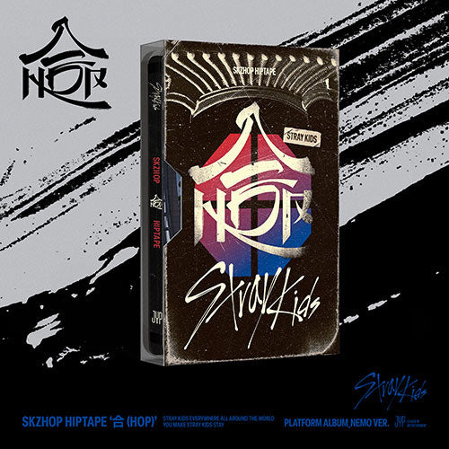STRAY KIDS SKZHOP HIPTAPE (HOP) Platform Album NEMO Version - Kpop Collectors Edition for Fans & Music Lovers | Perfect for Display, Gifts & Kpop Collections