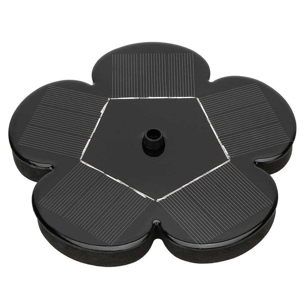 Solar Powered Water Pump with 7V 1.5W Panel - Floating Fountain for Garden, Pond & Outdoor Decoration | Perfect for Small Ponds, Bird Baths & Landscape Water Features