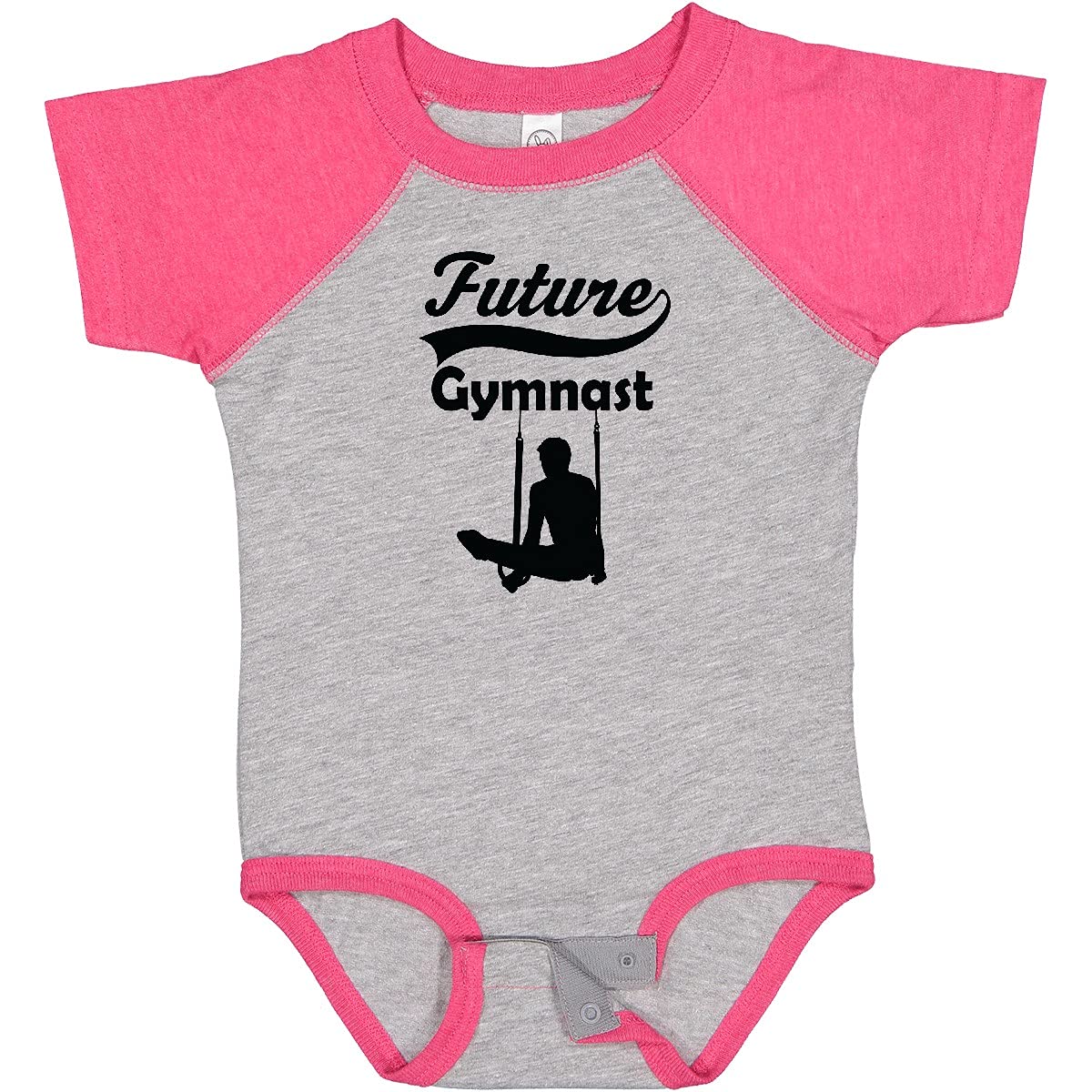 Inktastic Future Gymnast Baby Boy Bodysuit - Cute Infant Onesie for Gymnastics Enthusiasts - Perfect for Playtime, Photo Shoots & Baby Showers